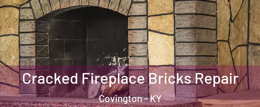  Cracked Fireplace Bricks Repair Covington - KY