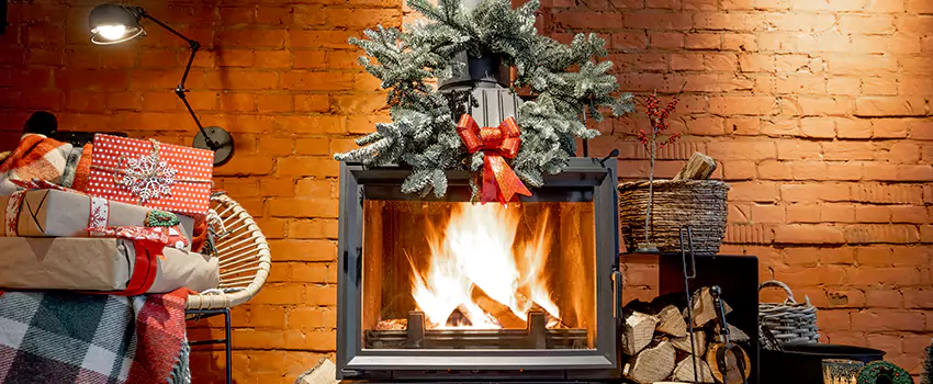 Travis Industries Linear Gas Fireplace Installation in Covington, Kentucky