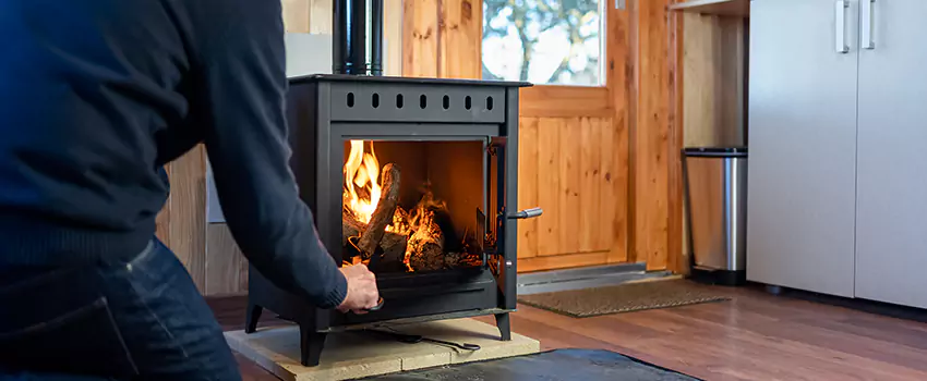 Open Hearth Wood Fireplace Installation in Covington, KY