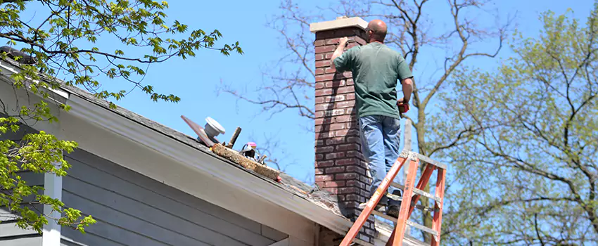 Vinyl and PVC Chimney Flashing Installation in Covington, KY