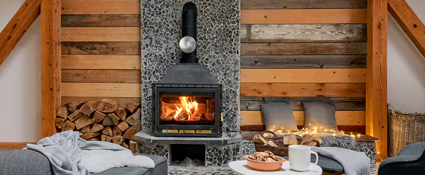 Thelin Hearth Products Direct Vent Gas Stove Fireplace Inspection in Covington, Kentucky