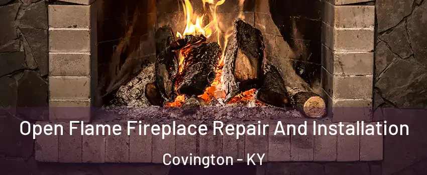  Open Flame Fireplace Repair And Installation Covington - KY